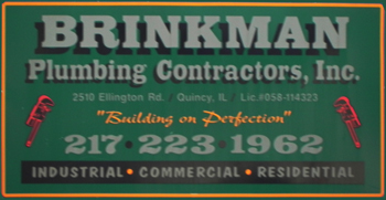 About Brinkman Plumbing, Quincy IL